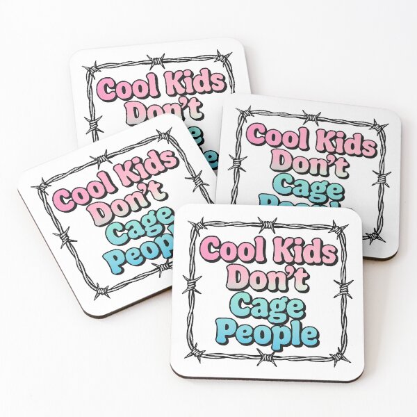 Item preview, Cool Kids Don't Cage People designed and sold by techdave.