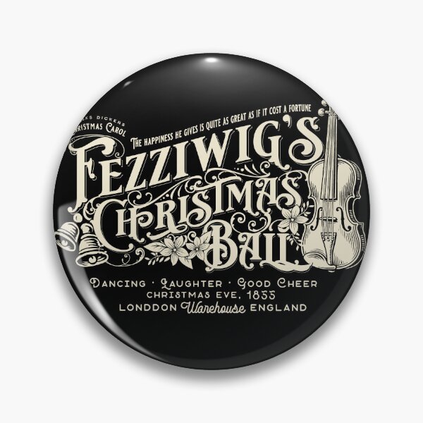 Item preview, Fezziwig’s Christmas Ball Vintage Holiday Illustration, christmas carol, charles dickens designed and sold by SleeplessLady.