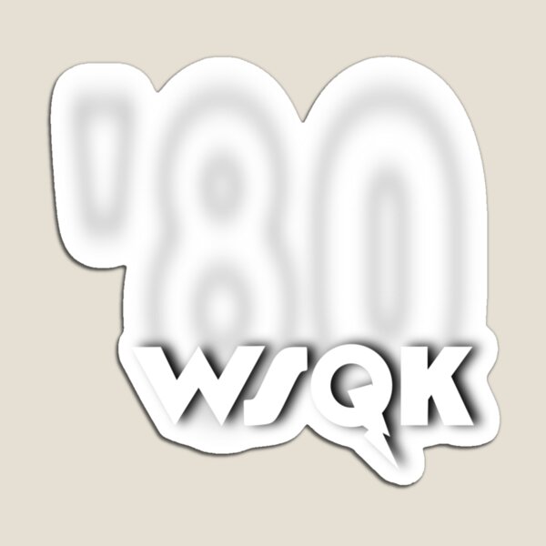 Item preview, WSQK: Radio Station '80| a Great Gifts Idea designed and sold by SawaOne.