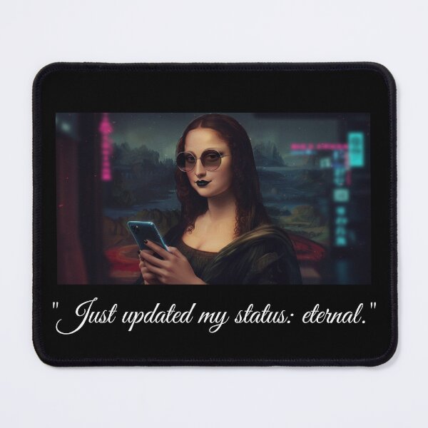 Item preview, Mona Lisa Rebooted: 21st Century Glow-Up designed and sold by GiroScience.