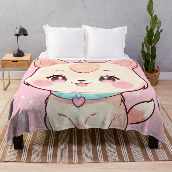 Item preview, Kawaii Pink Puppy – Cute Pastel Dog Character designed and sold by Visualynx.
