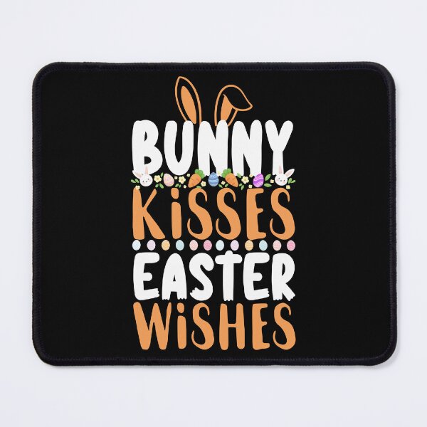 Item preview, Bunny Kisses, Easter Wishes – Cute Easter Bunny & Egg Design designed and sold by JA World - Art & Design.