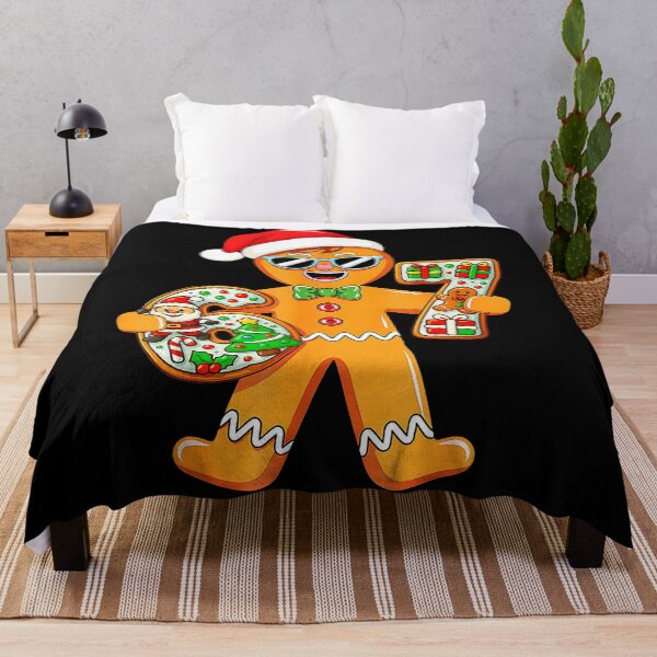 Item preview, Funny Gingerbread Six Seven 67 Gingerbread Man Xmas Pajamas designed and sold by JEFDodsonArt.