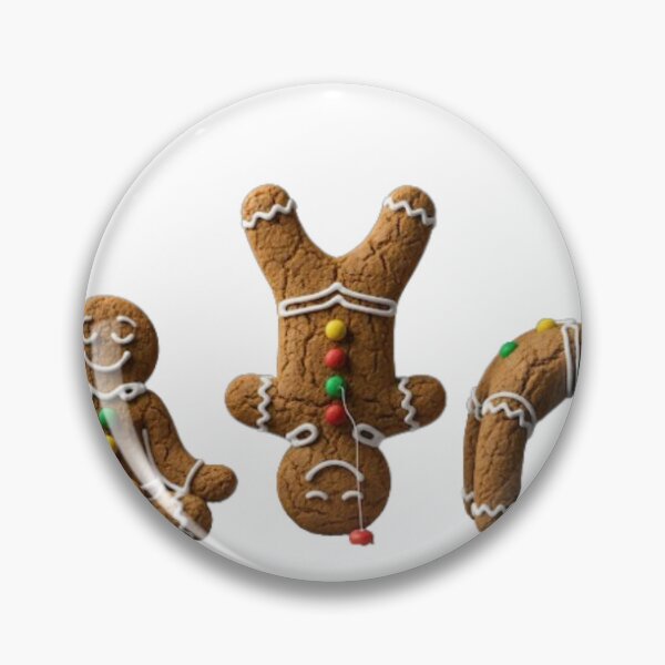 Item preview, Gingerbread Yoga Poses | Funny Christmas Workout designed and sold by Rosuma Designs.