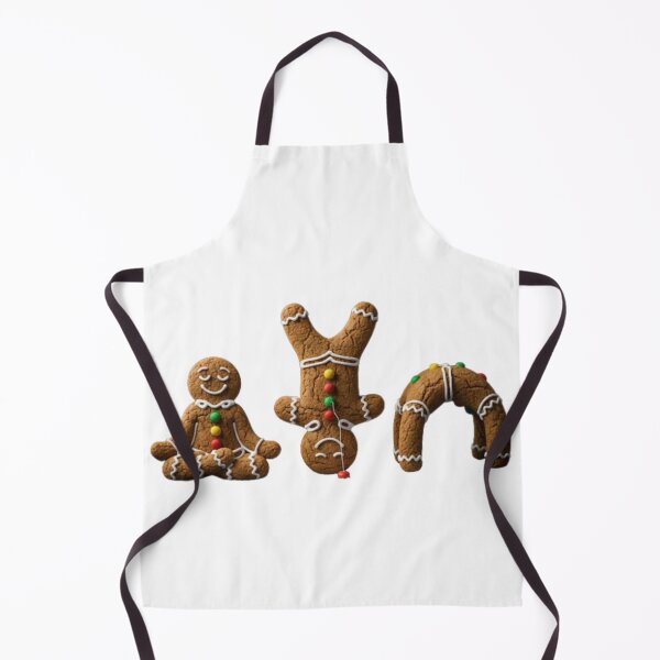 Item preview, Gingerbread Yoga Poses | Funny Christmas Workout designed and sold by Rosuma Designs.