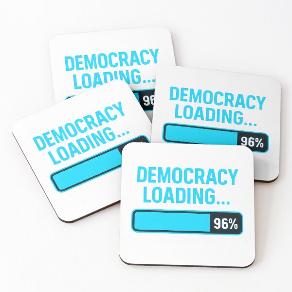 Item preview, Democracy Loading (96%) designed and sold by techdave.