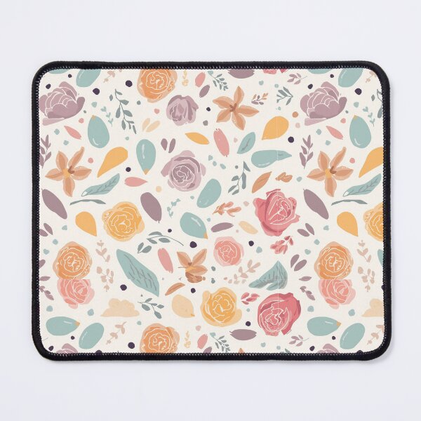 Item preview, Pastel Floral Pattern: Minimalist Cloud Dancer designed and sold by ElizabethCoelho.