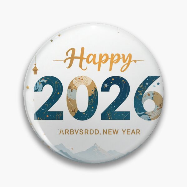 Item preview, Festive Nature's Embrace: Happy New Year 2026 designed and sold by VibeNationArt.