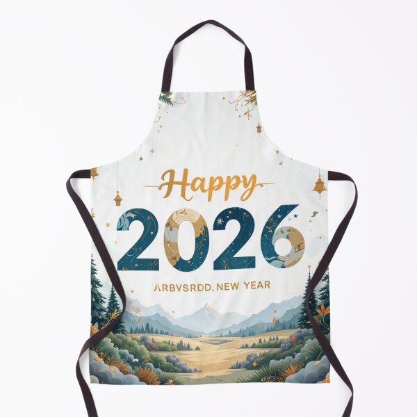 Item preview, Festive Nature's Embrace: Happy New Year 2026 designed and sold by VibeNationArt.