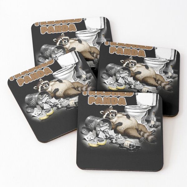 Item preview, Funny Trashed Panda Drunk Ashland Viral Raccoon Meme designed and sold by NuralsArt.