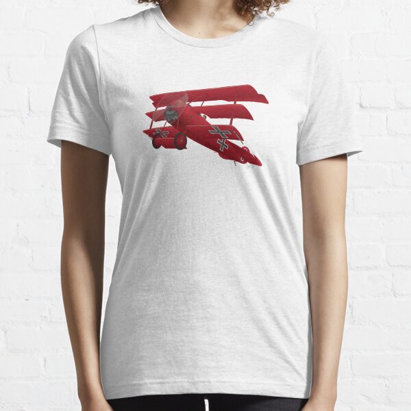 DR-1 Red Baron Triplane WWI Warbird Essential T-Shirt