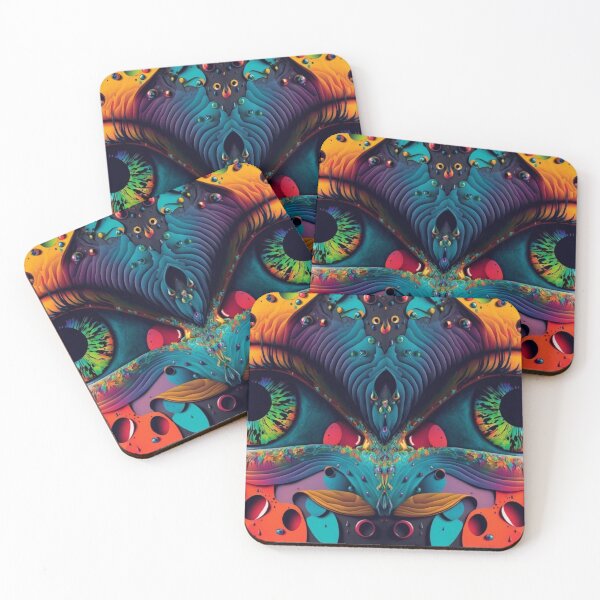 Item preview, Psychedelic Eyes. Highly Colourful Eyes designed and sold by KALEIDOSCOPE UK.