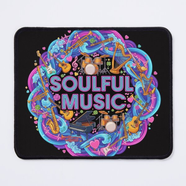 Item preview, **COLORFUL SOULFUL MUSIC⭐Design designed and sold by WorthyByDwethi.