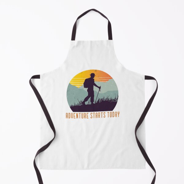 Item preview, Adventure Starts Today - Hiking designed and sold by TalkTee Me.