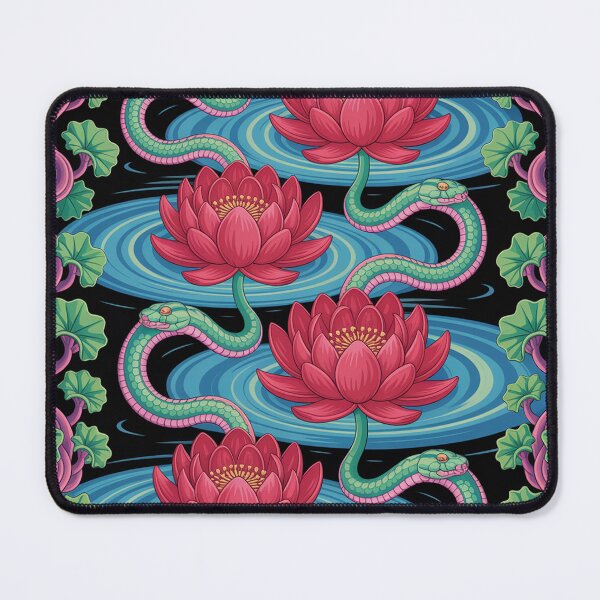 Item preview, Аbstract pattern of crimson red lotus. designed and sold by Lilashakti ⭐️ ⭐️ ⭐️ ⭐️ ⭐️.