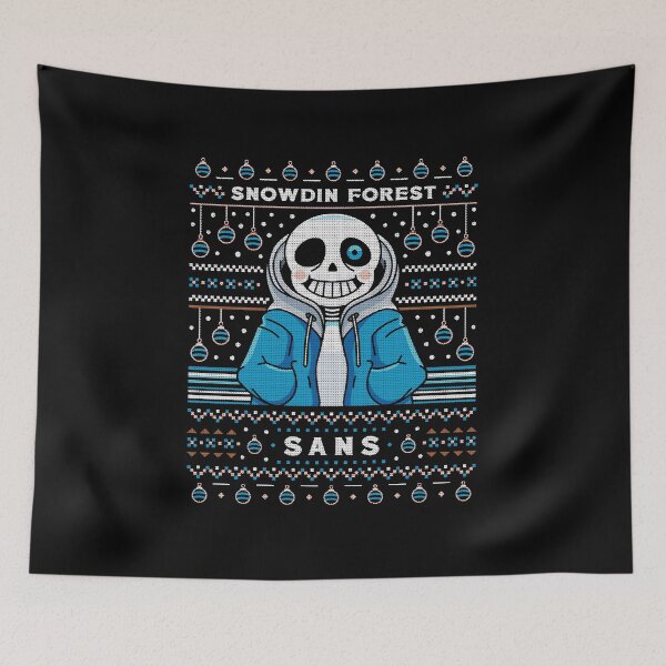 Item preview, Snowdin Forest Ugly Sweater  designed and sold by wendyhappyy.