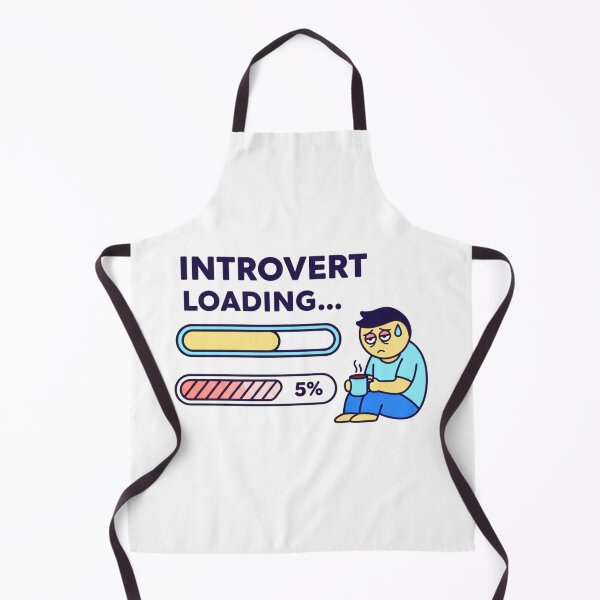 Item preview, Introvert Loading – Social Battery Charging Quote designed and sold by Polyverse.