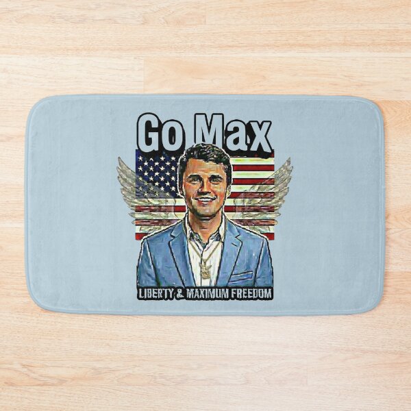Item preview, Go Max: Charlie Kirk Political Statement - Liberty & Maximum Freedom - Light Blue Suit - Powder Blue edition designed and sold by Miss Cutie Designs.