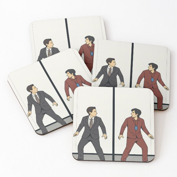 Item preview, Two Men Mirror Reflection Identity designed and sold by Cine8.