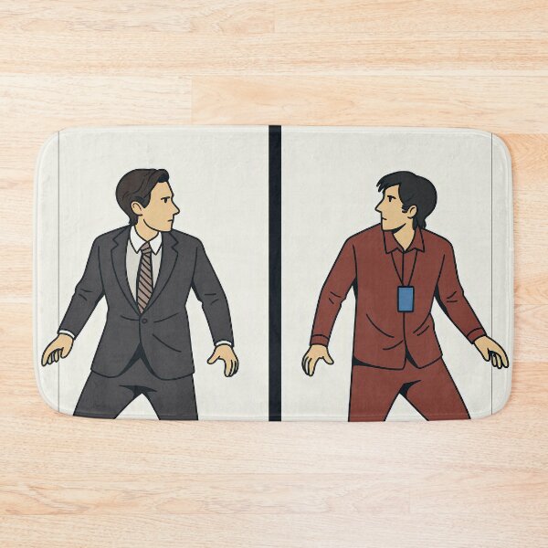 Item preview, Two Men Mirror Reflection Identity designed and sold by Cine8.