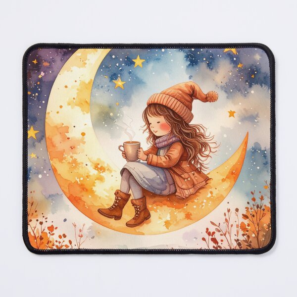 Item preview, Celestial Cozy Winter Witch designed and sold by CuteComfyClub.