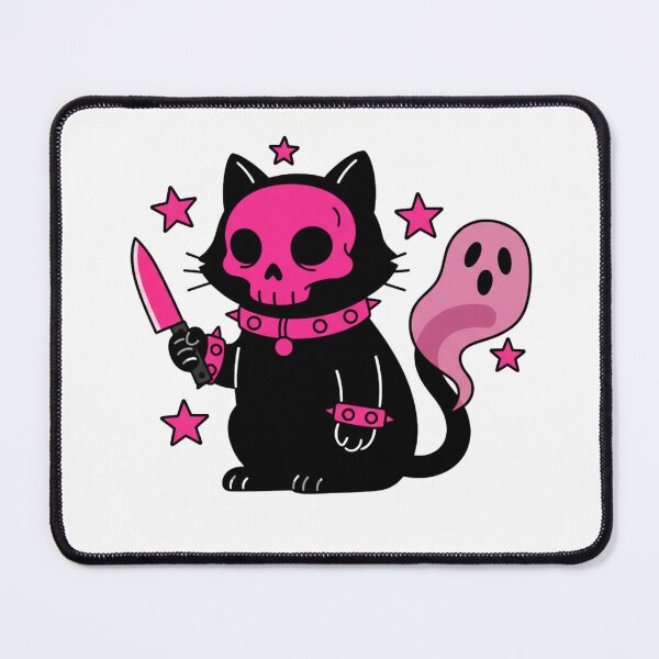 Item preview, Cute Pink Ghost Cat designed and sold by nikolmerch.