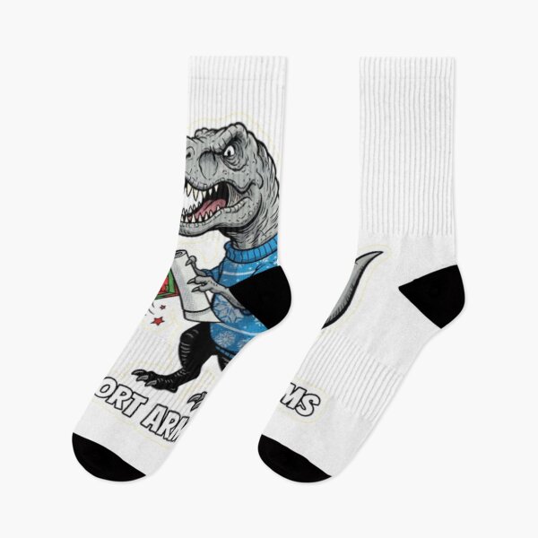 Item preview, T-Rex Short Arm Problems | Funny Christmas Gift Wrap designed and sold by Rosuma Designs.