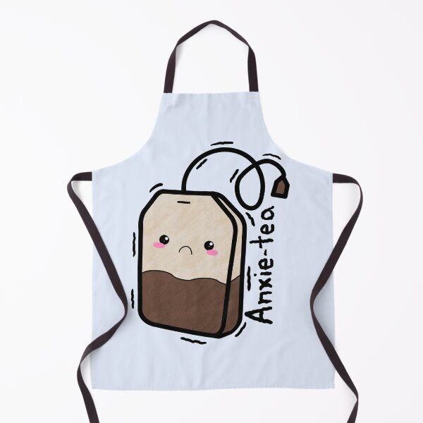 Item preview, Anxie-tea - Kawaii Anxiety Tea Bag designed and sold by Murrays Designs.