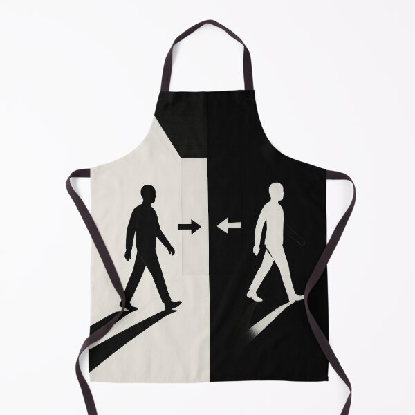 Item preview, Opposite Figures Black White Duality designed and sold by Cine8.