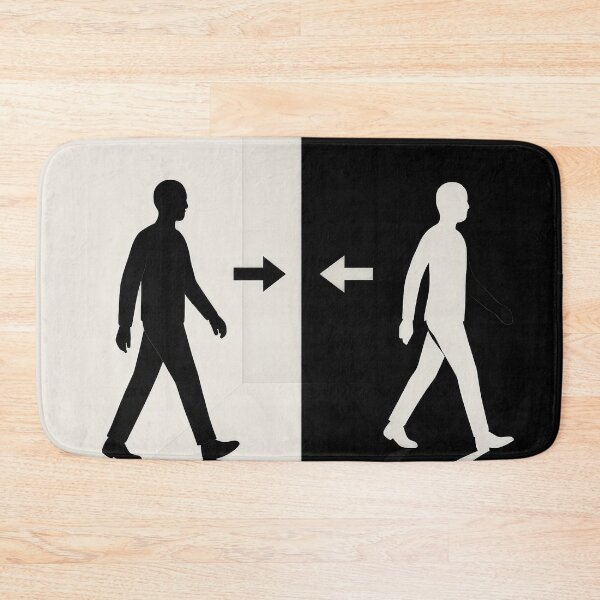 Item preview, Opposite Figures Black White Duality designed and sold by Cine8.