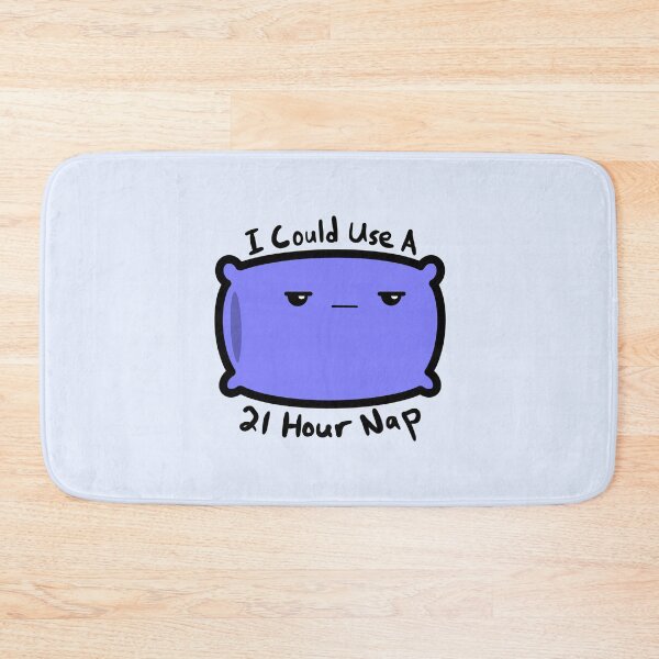 Item preview, I Could Use A 21 Hour Nap Funny Exhausted Pillow designed and sold by Murrays Designs.