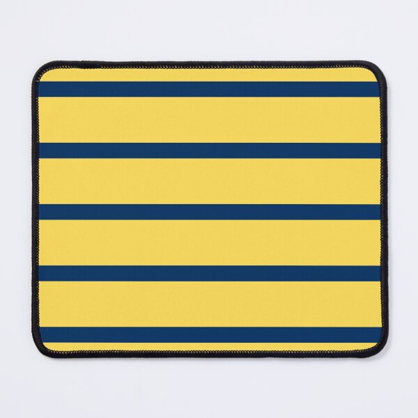 Item preview, Yellow and Dark Blue Stripes designed and sold by Jeallan Designs.