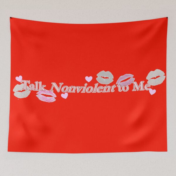Item preview, Talk ~Nonviolent~ to Me - NVC Swag designed and sold by scribblesgalore.