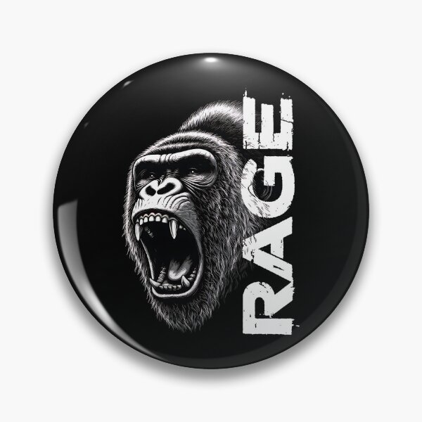 Item preview, RAGE – Roaring Gorilla Wild Power designed and sold by Taans-Creation.
