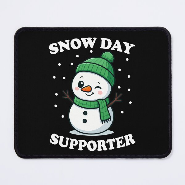 Item preview, Snow Day Supporter Snowman designed and sold by Lichtisign.