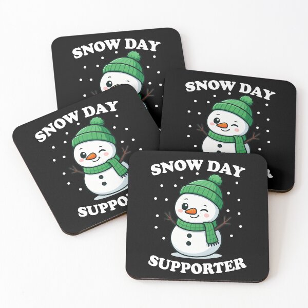 Item preview, Snow Day Supporter Snowman designed and sold by Lichtisign.