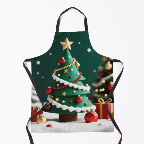 Item preview, Cute 3D Holiday Tree and Presents Scene designed and sold by VibeNationArt.