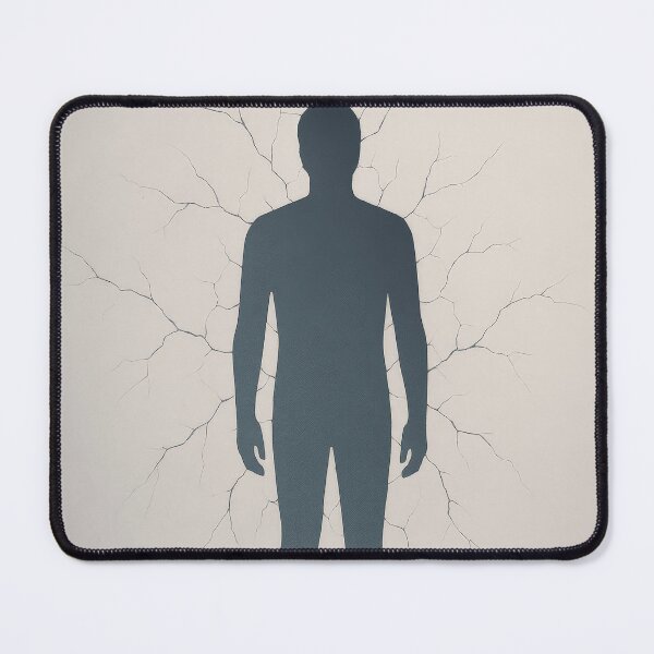 Item preview, Cracked Figure Mental Health Fracture designed and sold by Cine8.