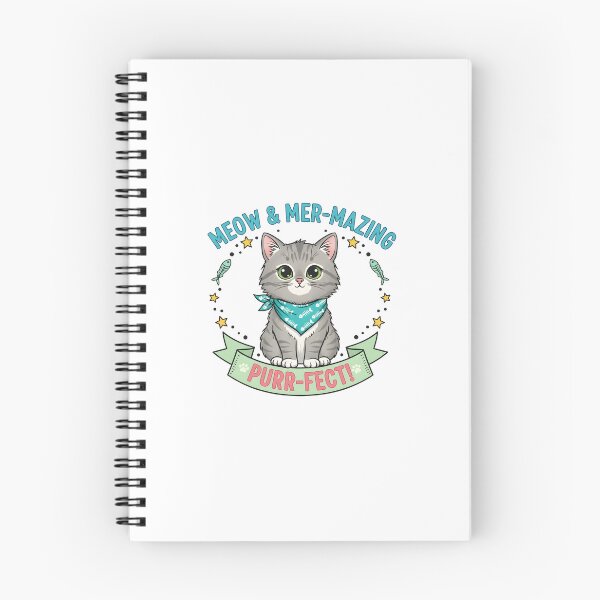 Item preview, Adorable Kitten with Mer-Mazing Purr-Fect Slogan designed and sold by THE-DAILY-DRIPS.