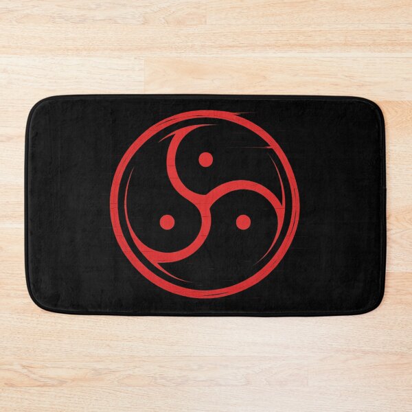 Item preview, Red Glitchcore BDSM Triskelion - Cyberpunk Kink Symbol Aesthetic designed and sold by JonathanP514.