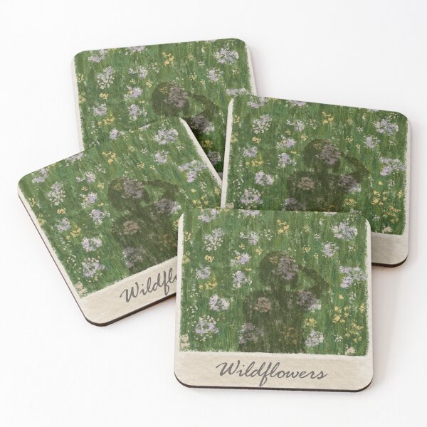 Item preview, Vintage Polaroid Photograph Illustration Wildflower Field designed and sold by ivelinda.
