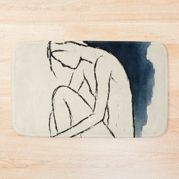 Item preview, Curled Figure Depression Solitude Art designed and sold by Cine8.