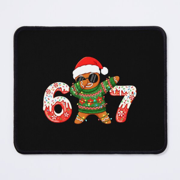 Item preview, Funny Gingerbread Six Seven 67 Ice Cream Drip Christmas designed and sold by JEFDodsonArt.