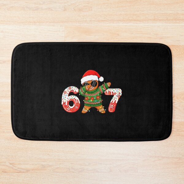 Item preview, Funny Gingerbread Six Seven 67 Ice Cream Drip Christmas    designed and sold by JEFDodsonArt.