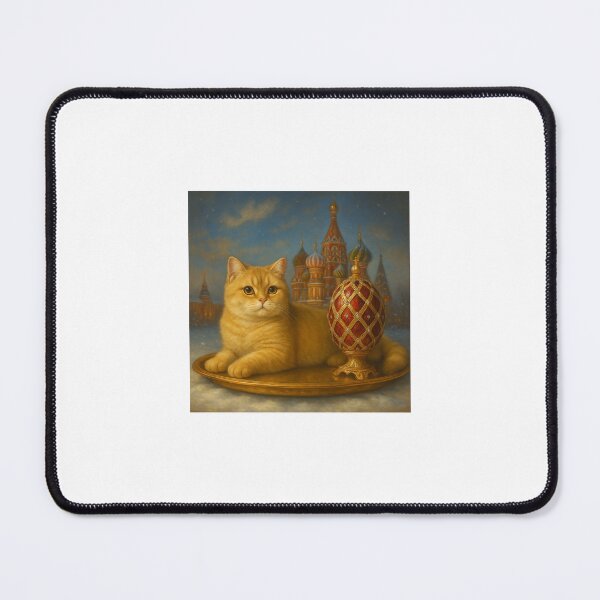 Item preview, Golden Diuss & Fabergé – Imperial Russian Fantasy Cat Art designed and sold by LovelyCatGalaxy.