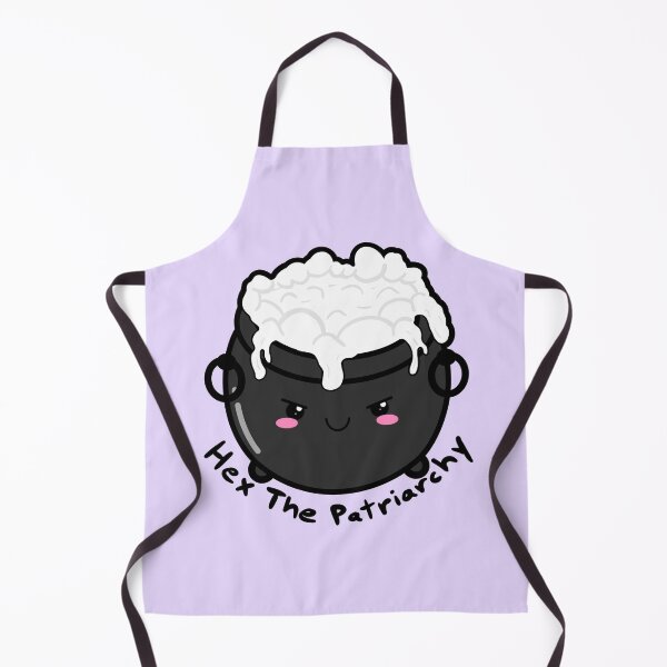Item preview, Hex The Patriarchy Spooky Cute Cauldron – Witch Humor designed and sold by Murrays Designs.