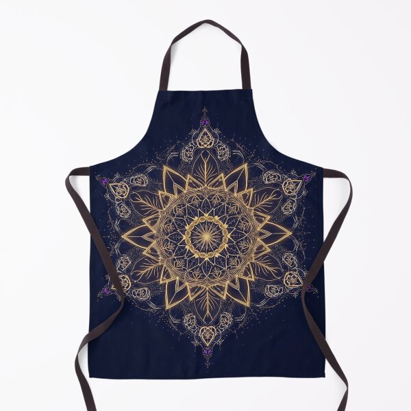 Item preview, Celestial Aura Mandala – Golden Radiance Alignment designed and sold by ArtivaNest.