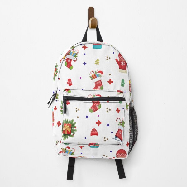 Item preview, Festive Christmas Pattern – Seamless Holiday Icons designed and sold by MadeByKateS.