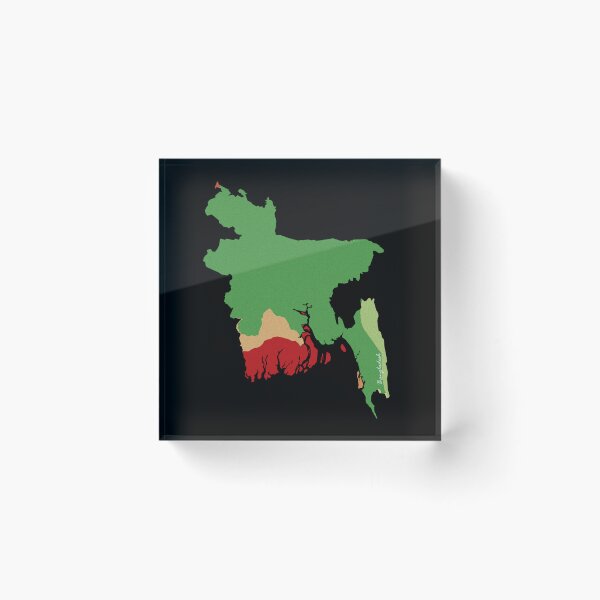 Item preview, Sketching Color Into the Earth - Bangladesh designed and sold by AceMaps7.