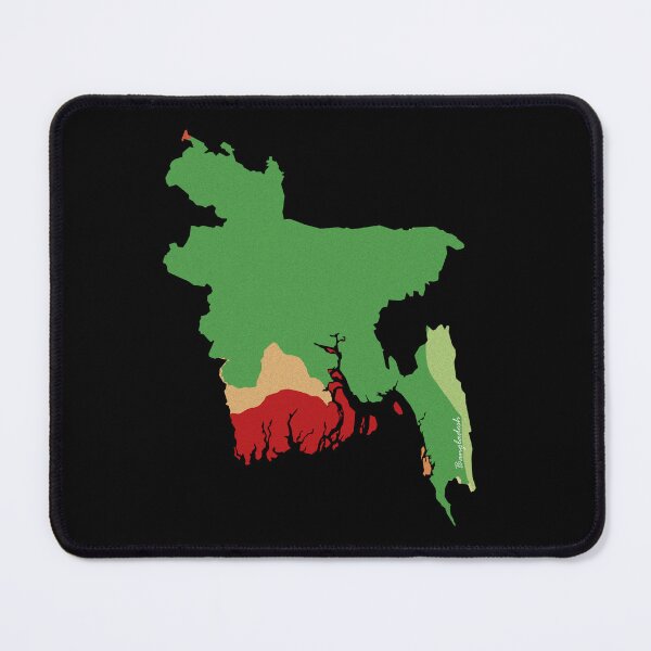 Item preview, Sketching Color Into the Earth - Bangladesh designed and sold by AceMaps7.